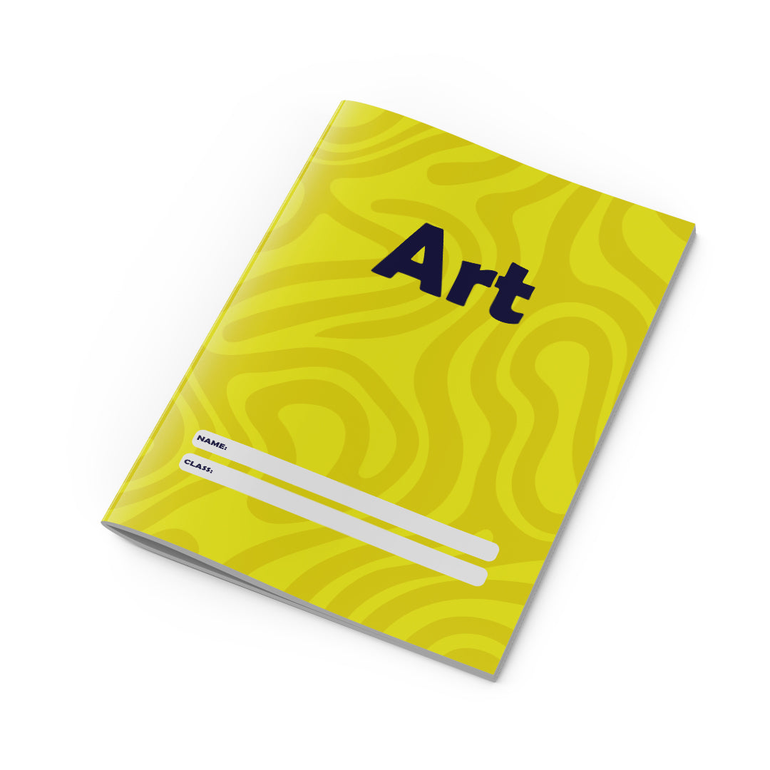 Art Copybook Yellow-2