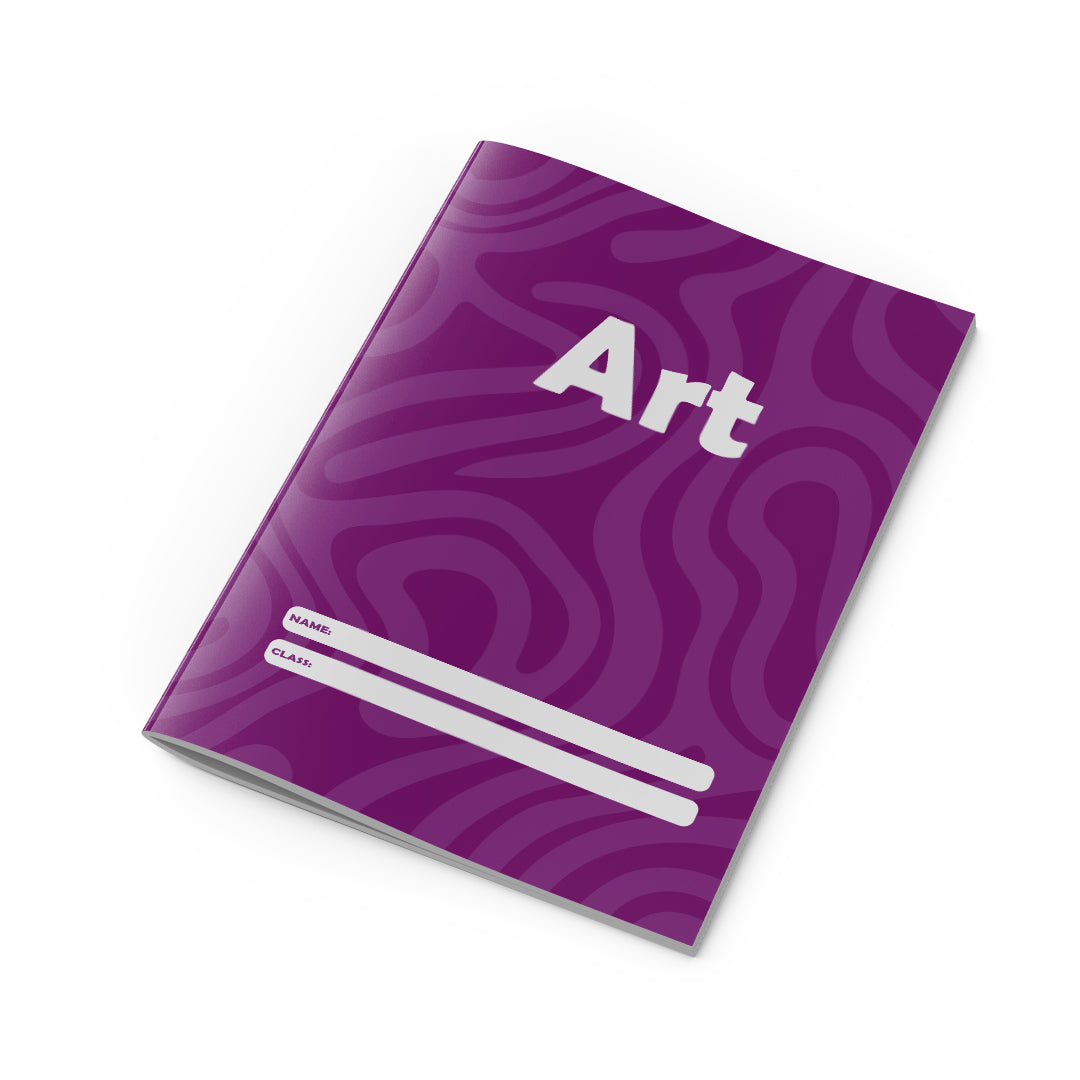 Art Copybook Purple-2