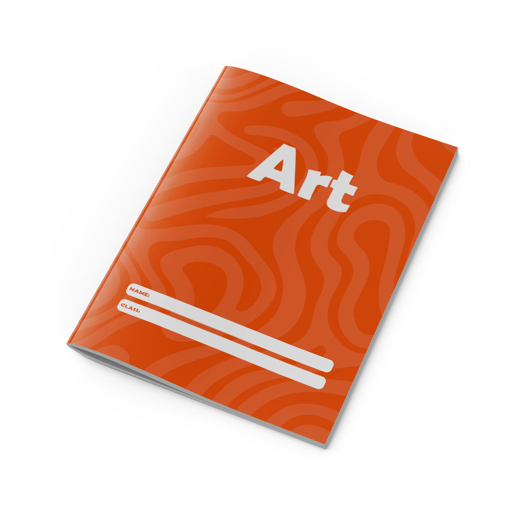 Art Copybook Orange-2