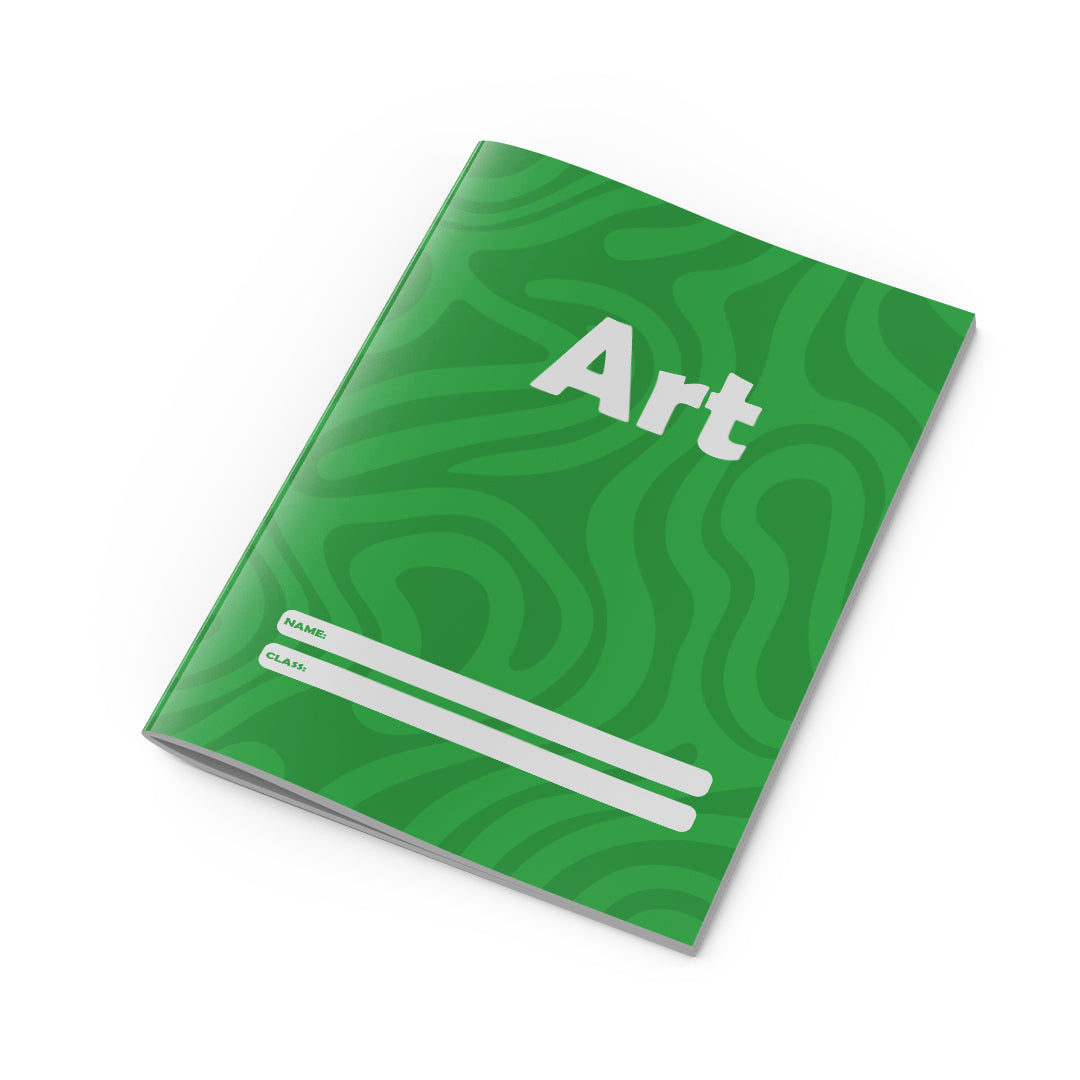 Art Copybook Green-2