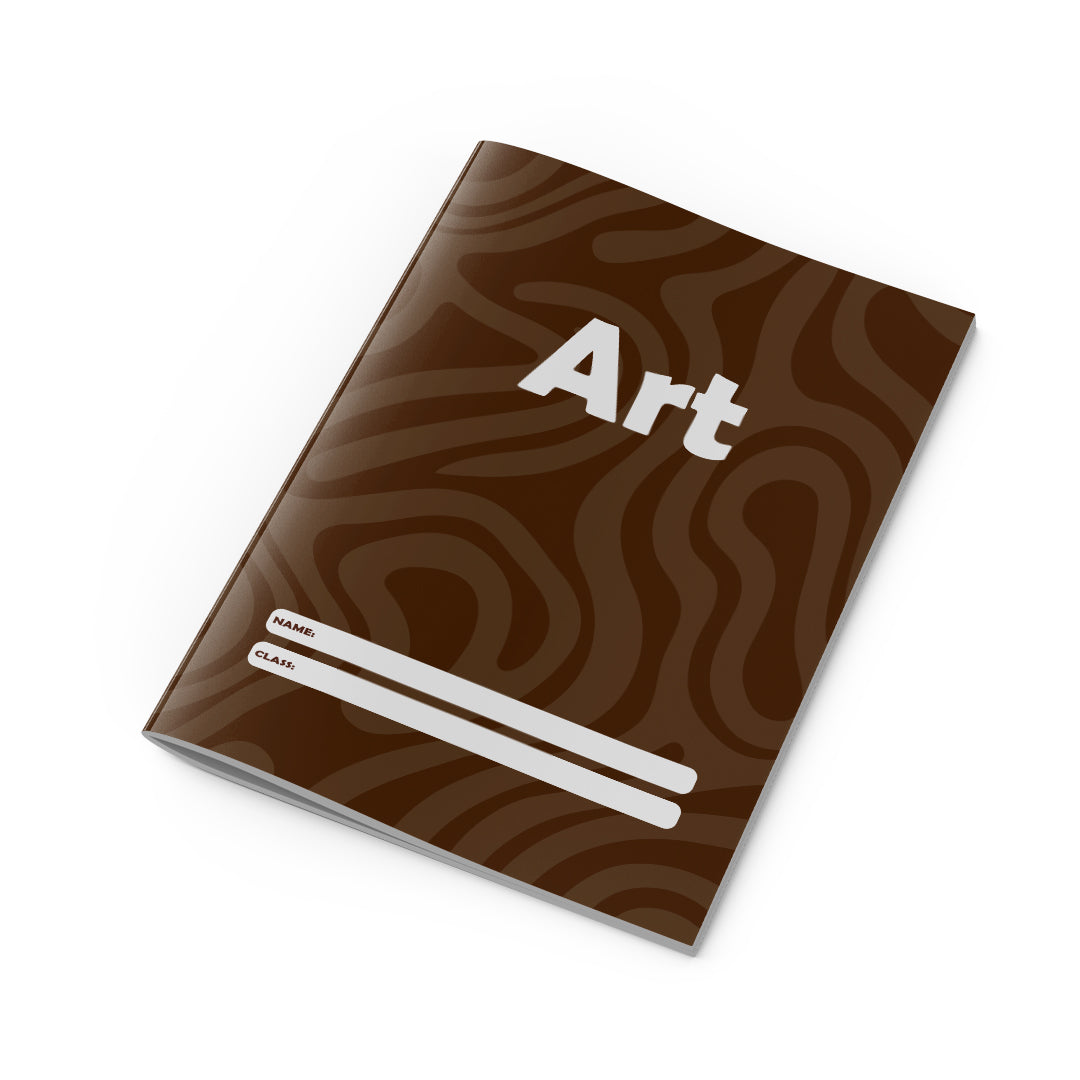 Art Copybook Brown-2