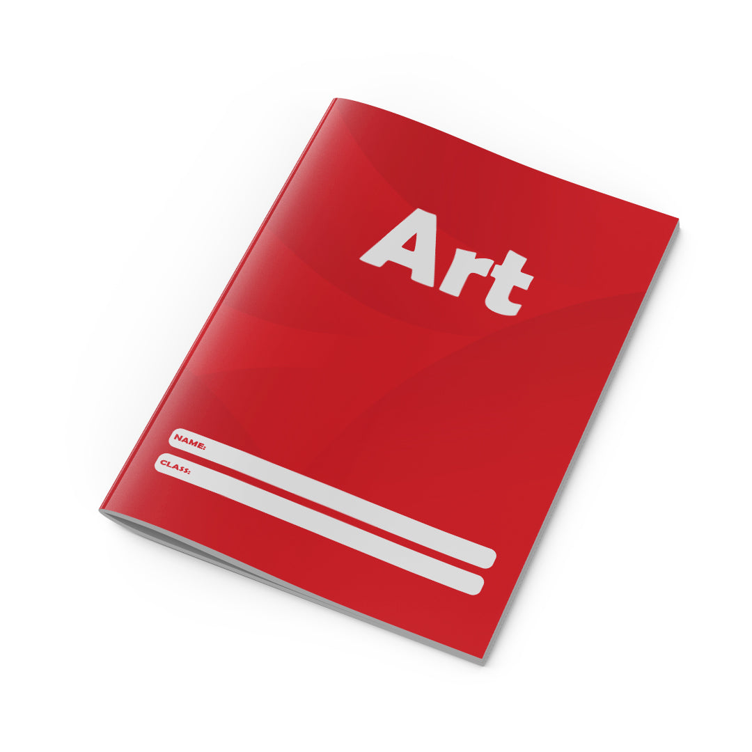 Art Copybook Red-1