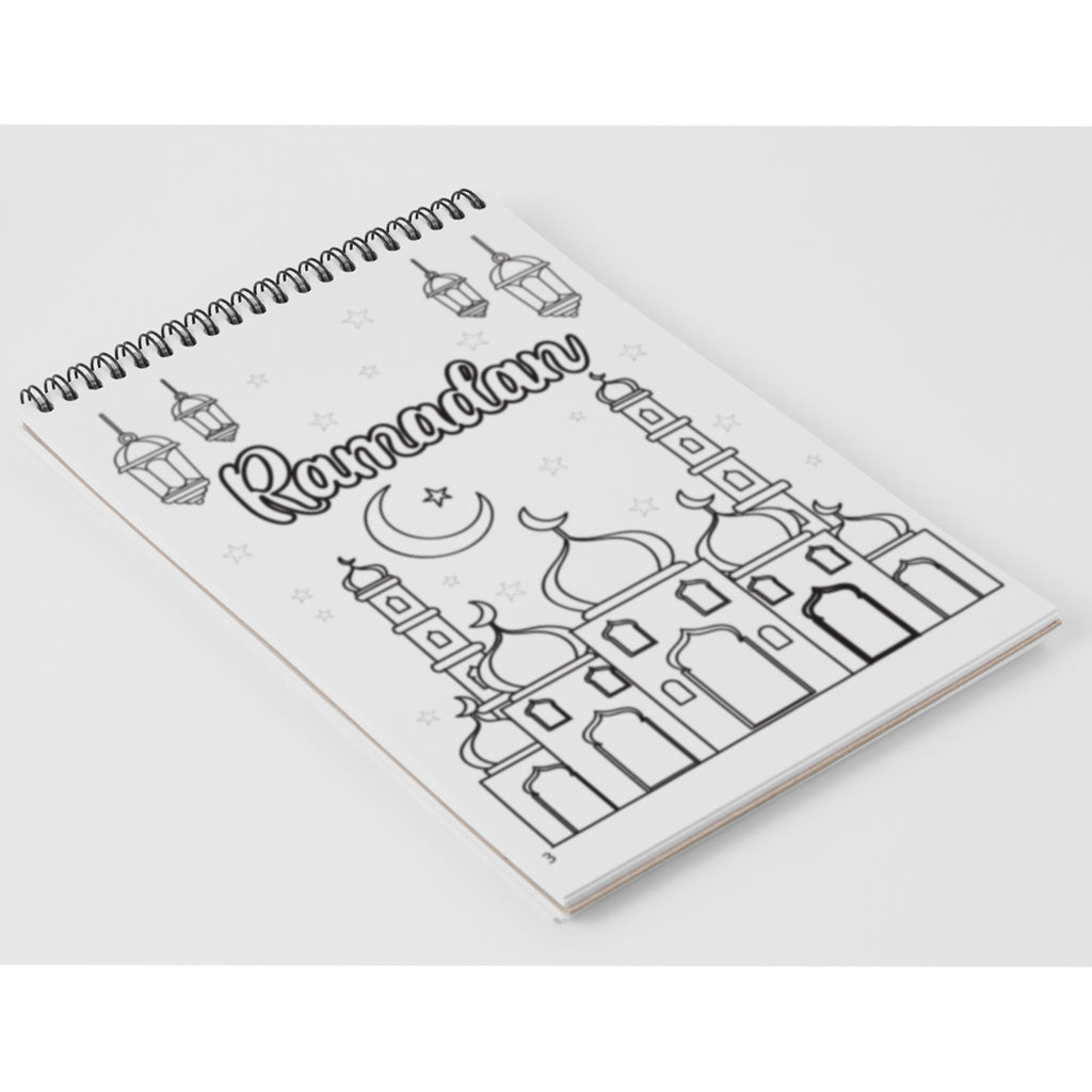 Ramadan Coloring Book for Kids 12 sheets – Premium Wired Edition