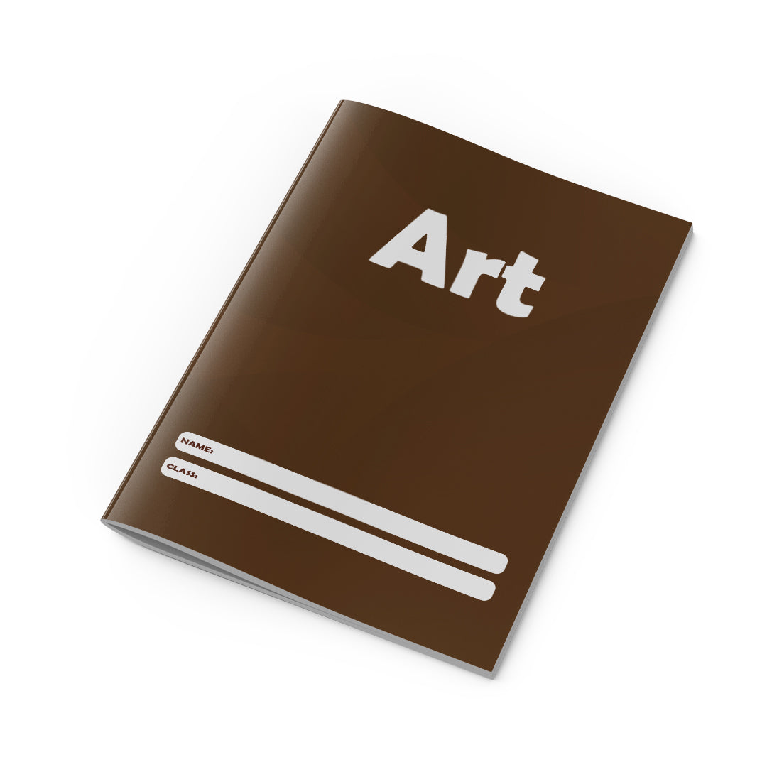 Art Copybook Brown-1