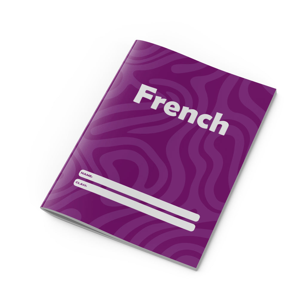 French Copybook Purple-2