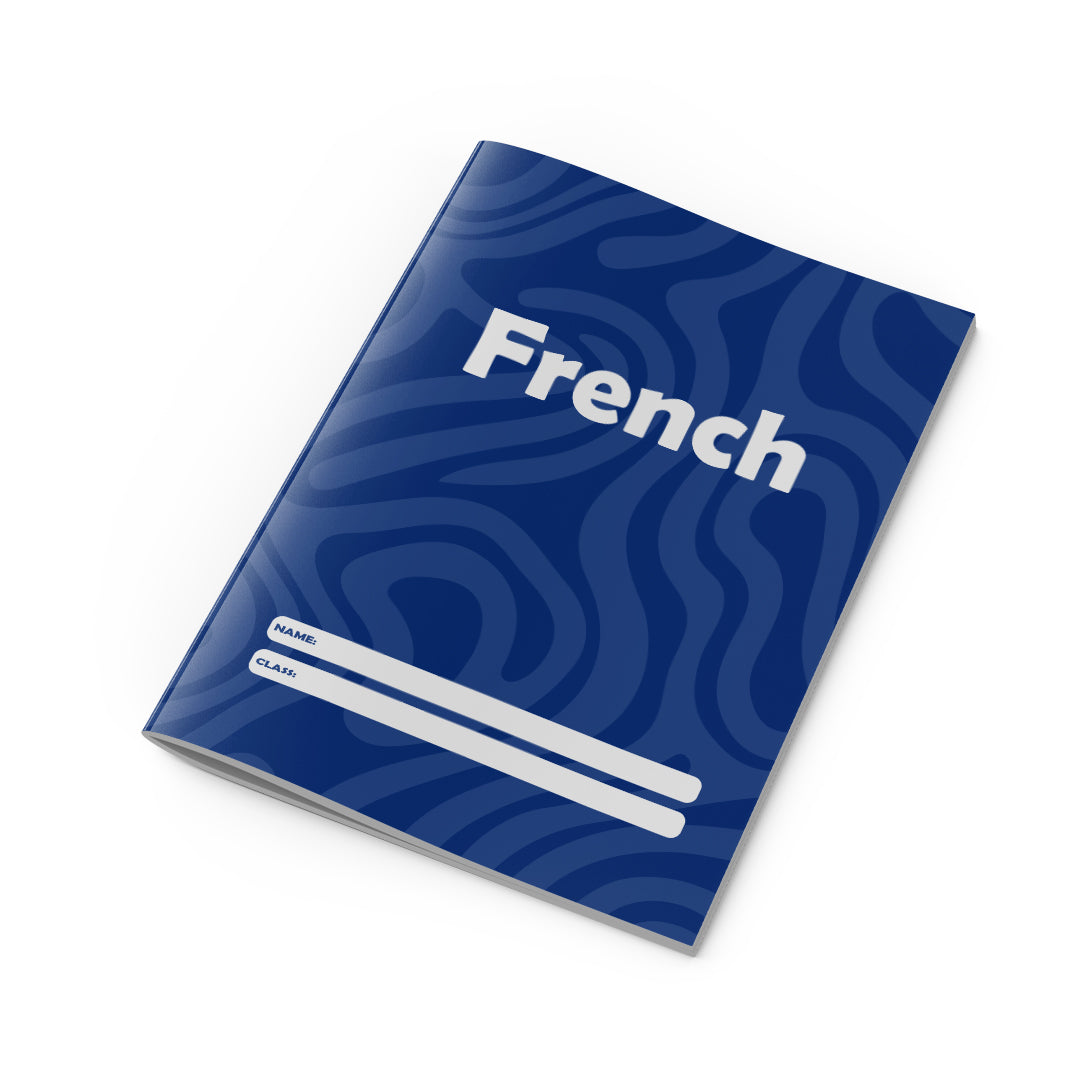 French Copybook Blue-2