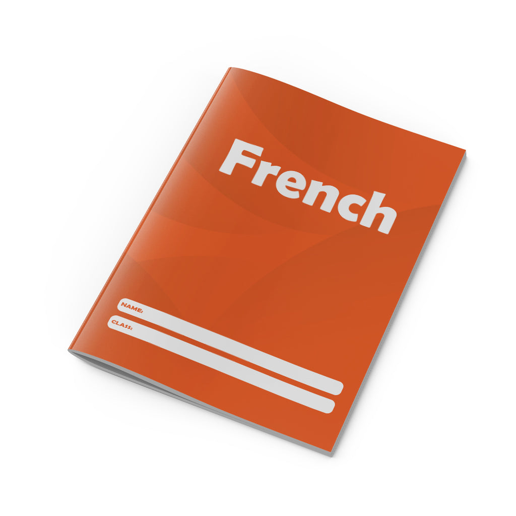 French Copybook Orange-1