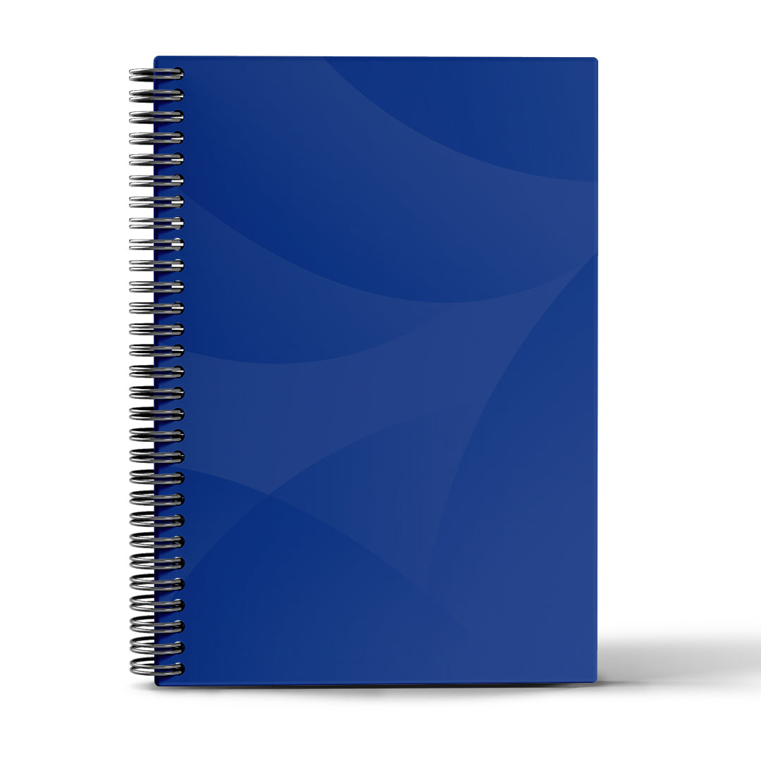 Blue Basic Wired Notebook