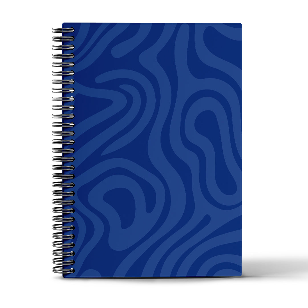 Blue Creative Wired Notebook
