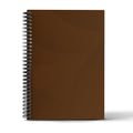 Brown Basic Wired Notebook