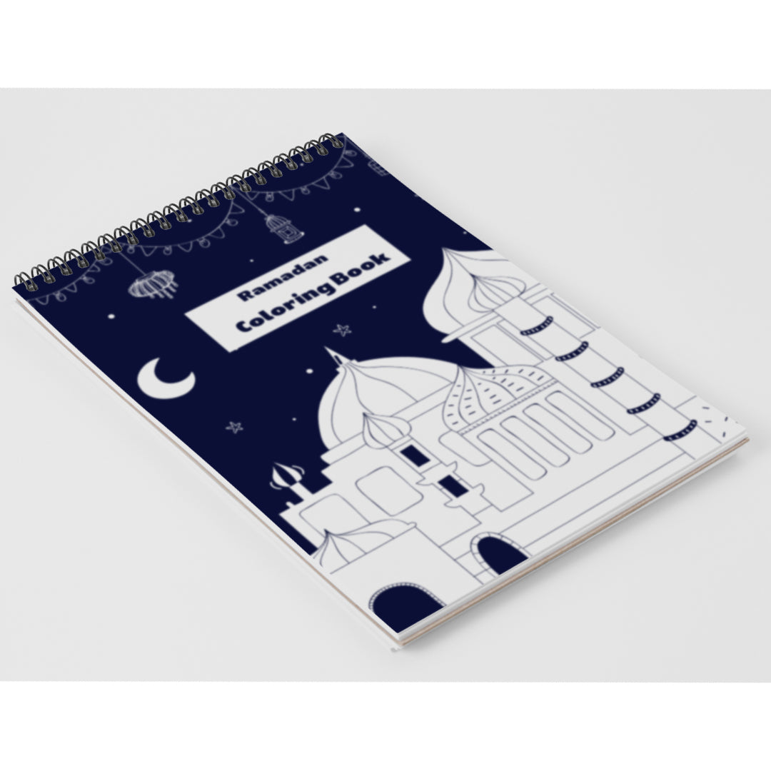 Ramadan Coloring Book for Kids 12 sheets – Premium Wired Edition