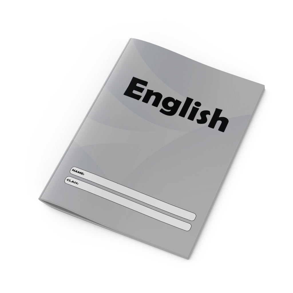 English Copybook Gray-1