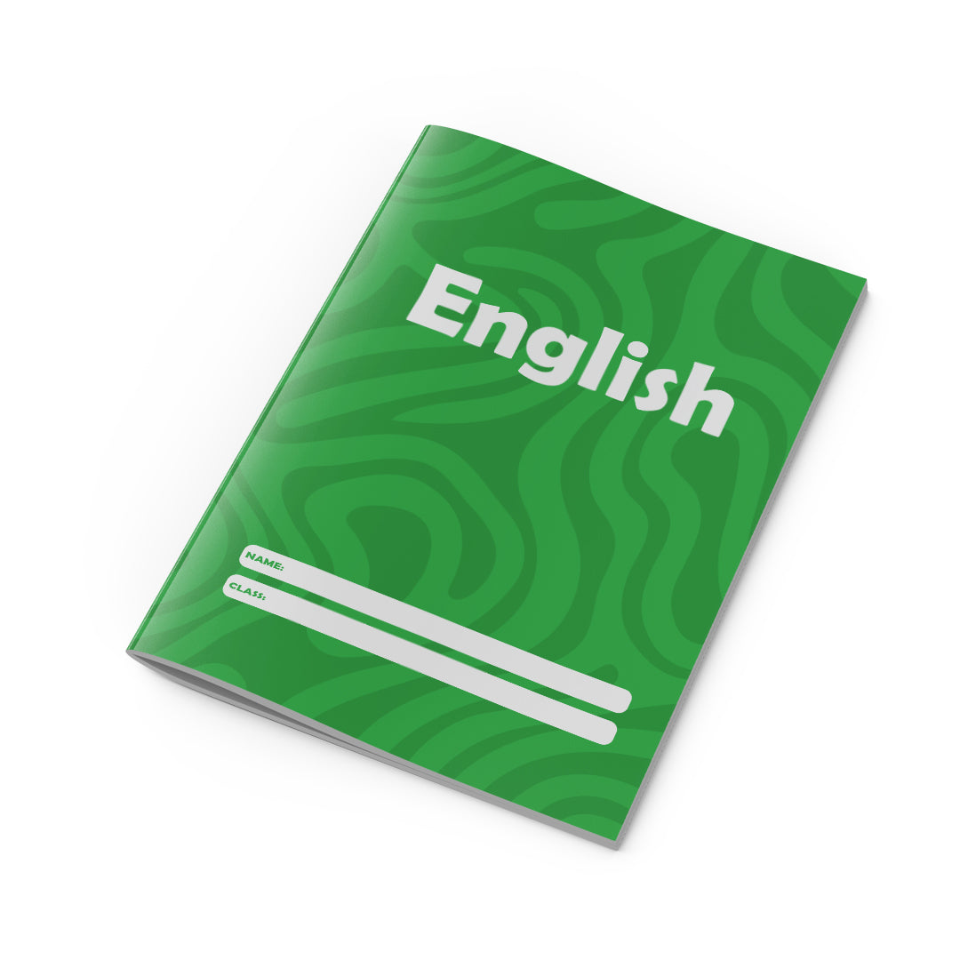 English Copybook Green-2