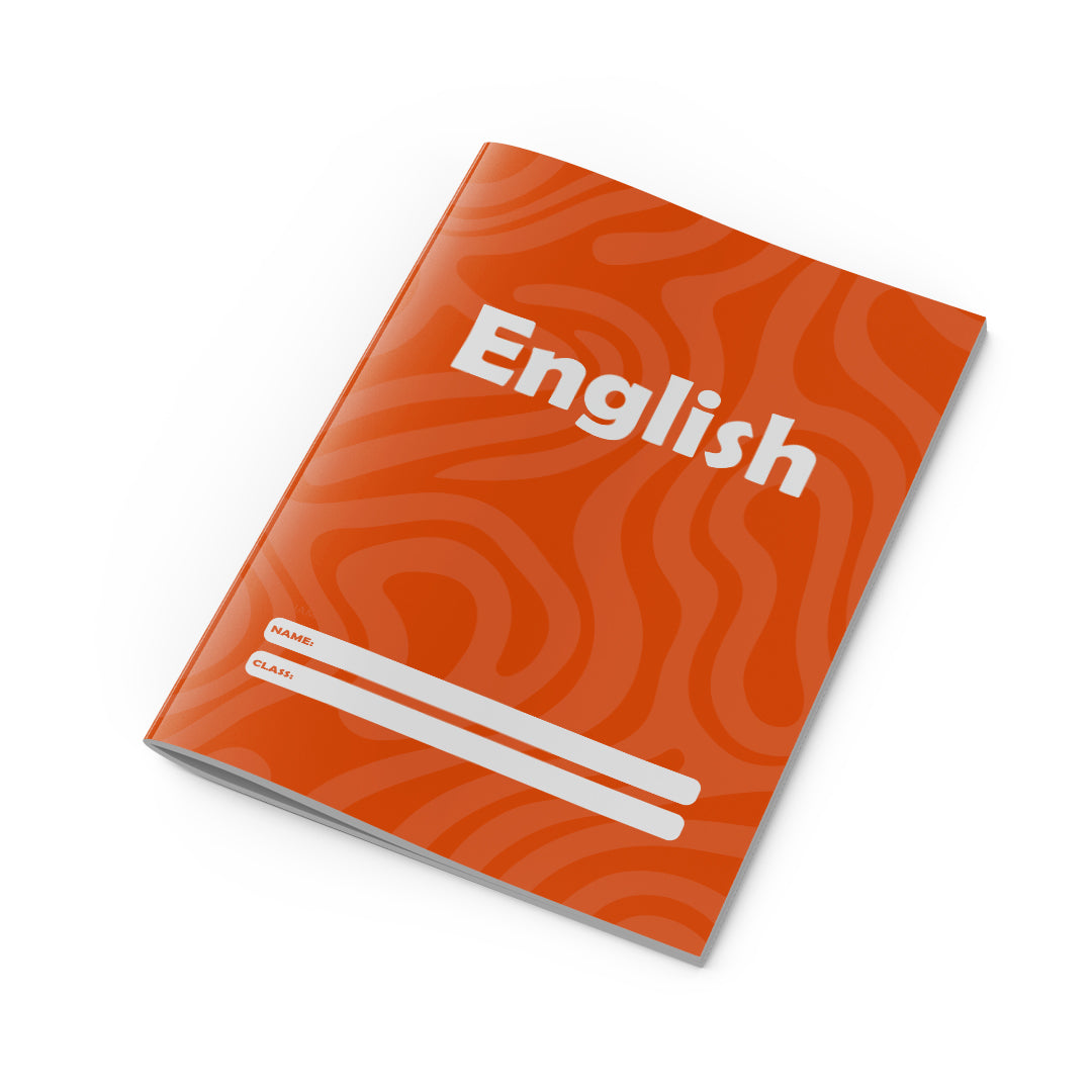 English Copybook Orange-2