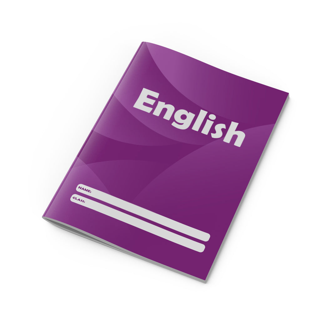 English Copybook Purple-1