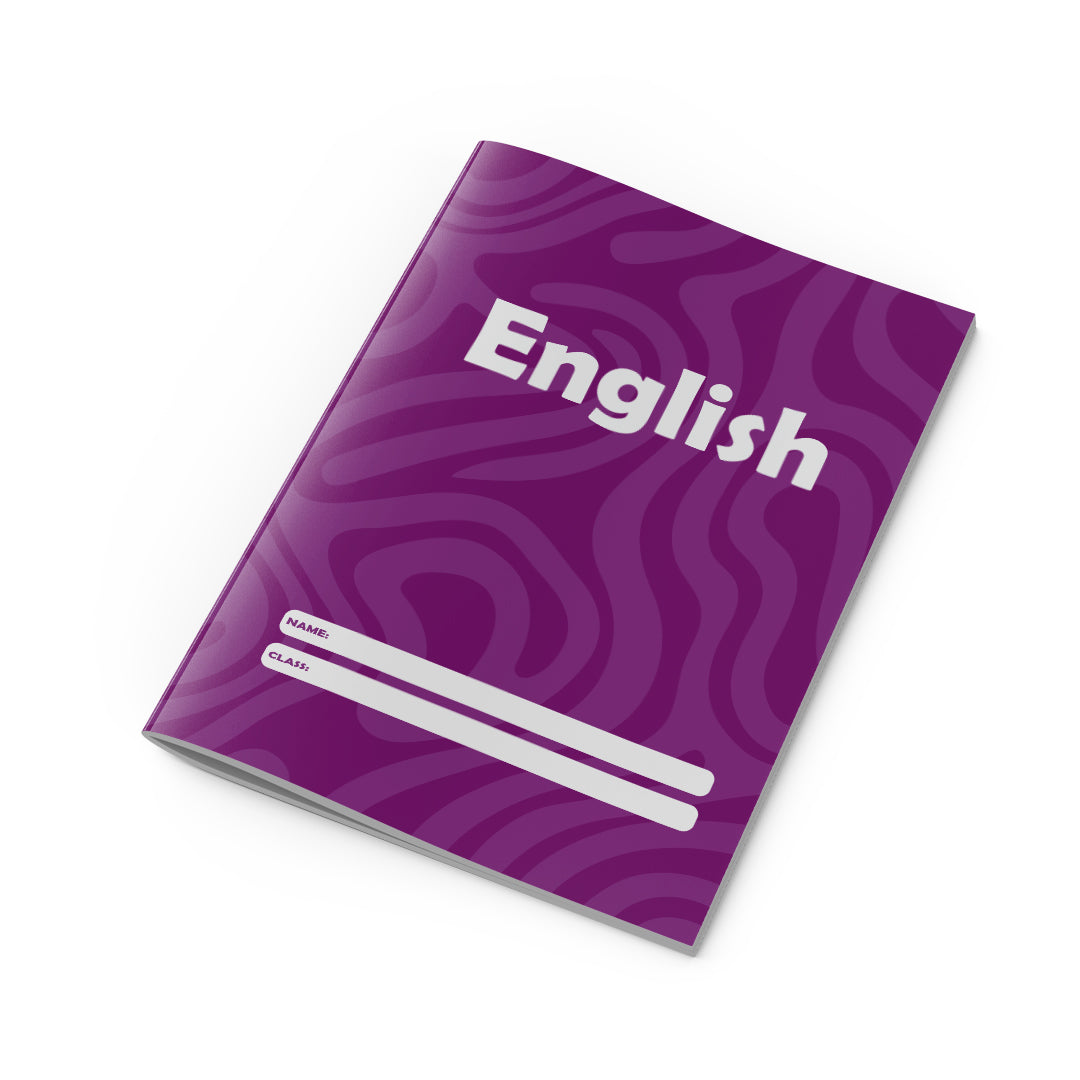 English Copybook Purple-2