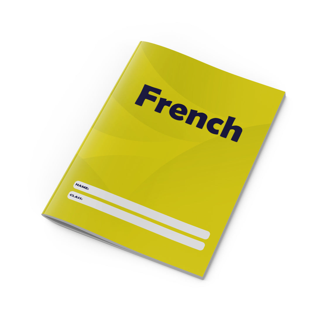 French Copybook Yellow-1