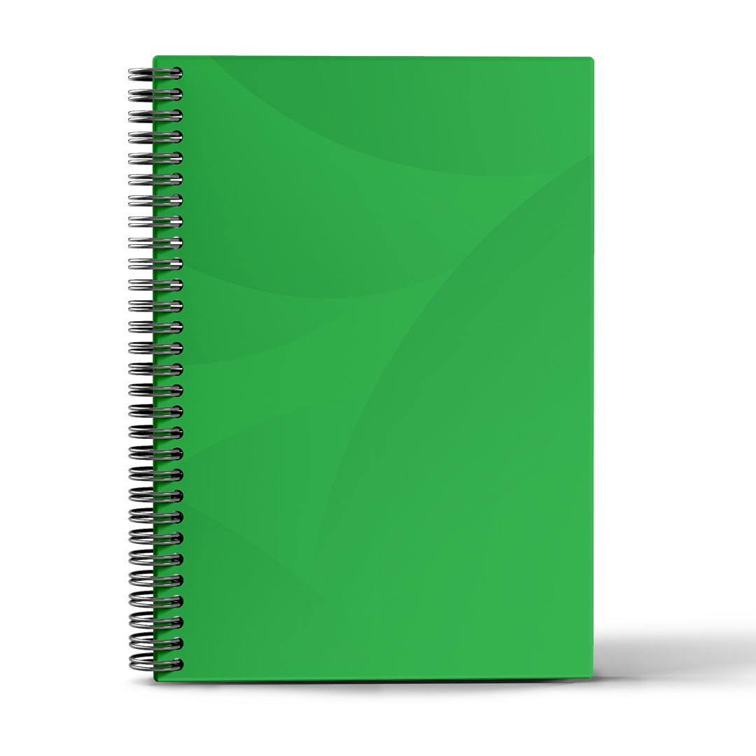Green Basic Wired Notebook