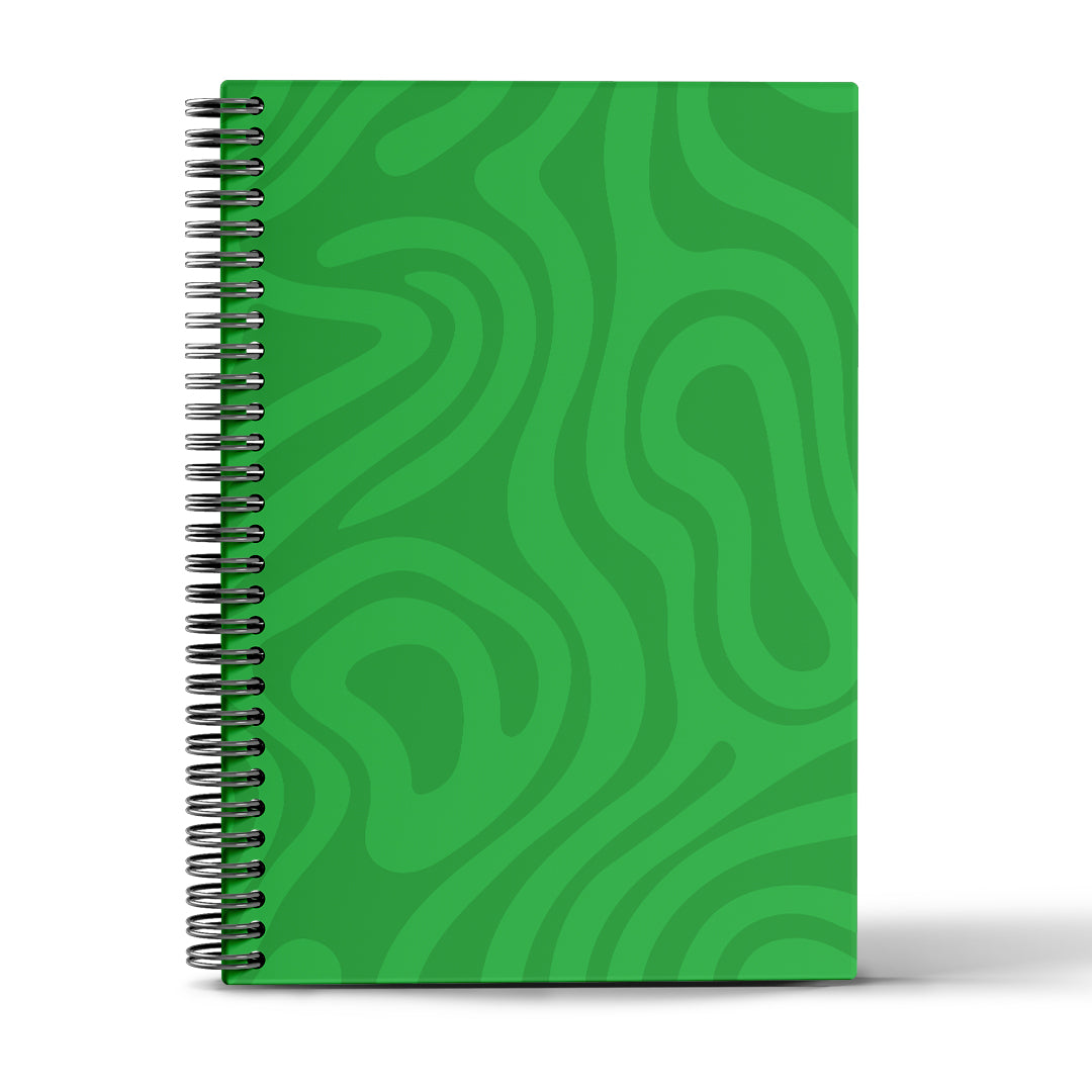 Green Creative Wired Notebook