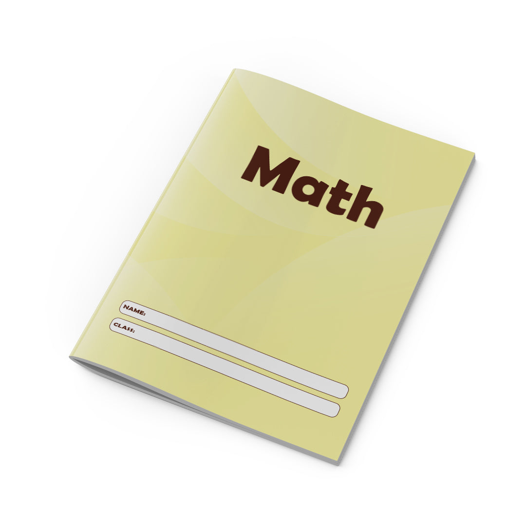 Math Copybook Beige-1