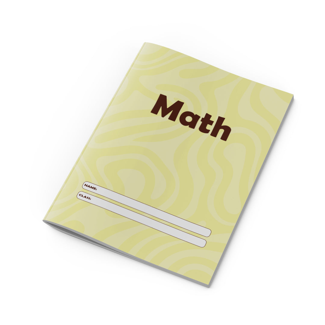 Math Copybook Beige-2