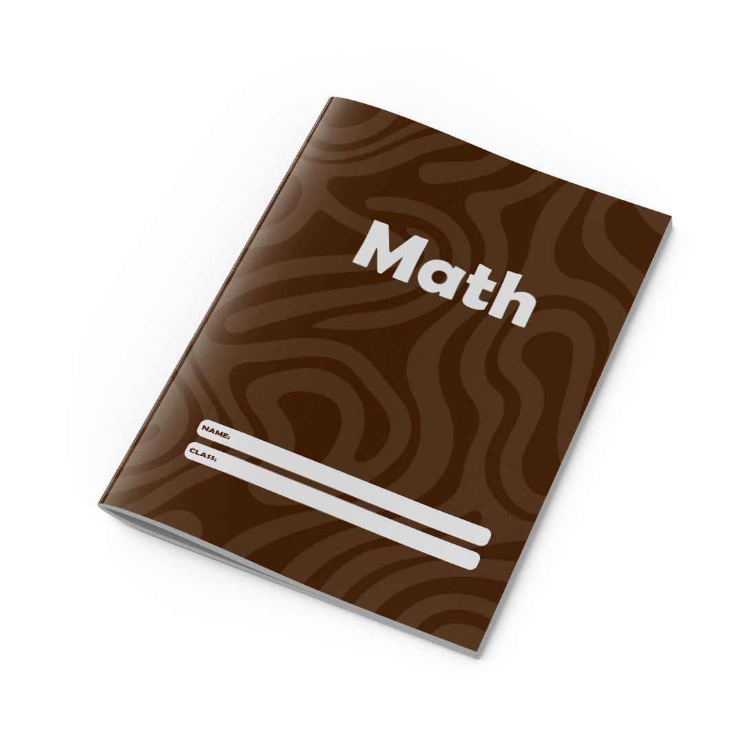 Math Copybook Brown-2