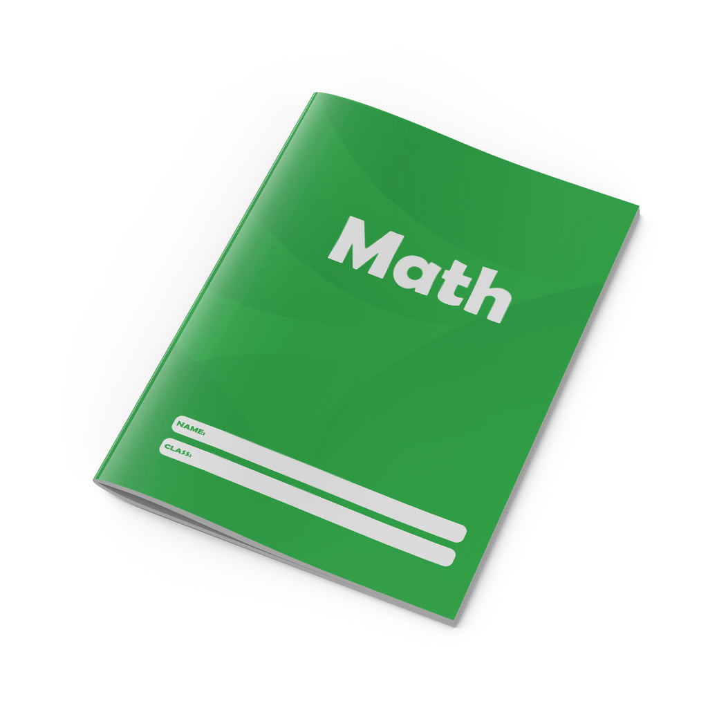 Math Copybook Green-1