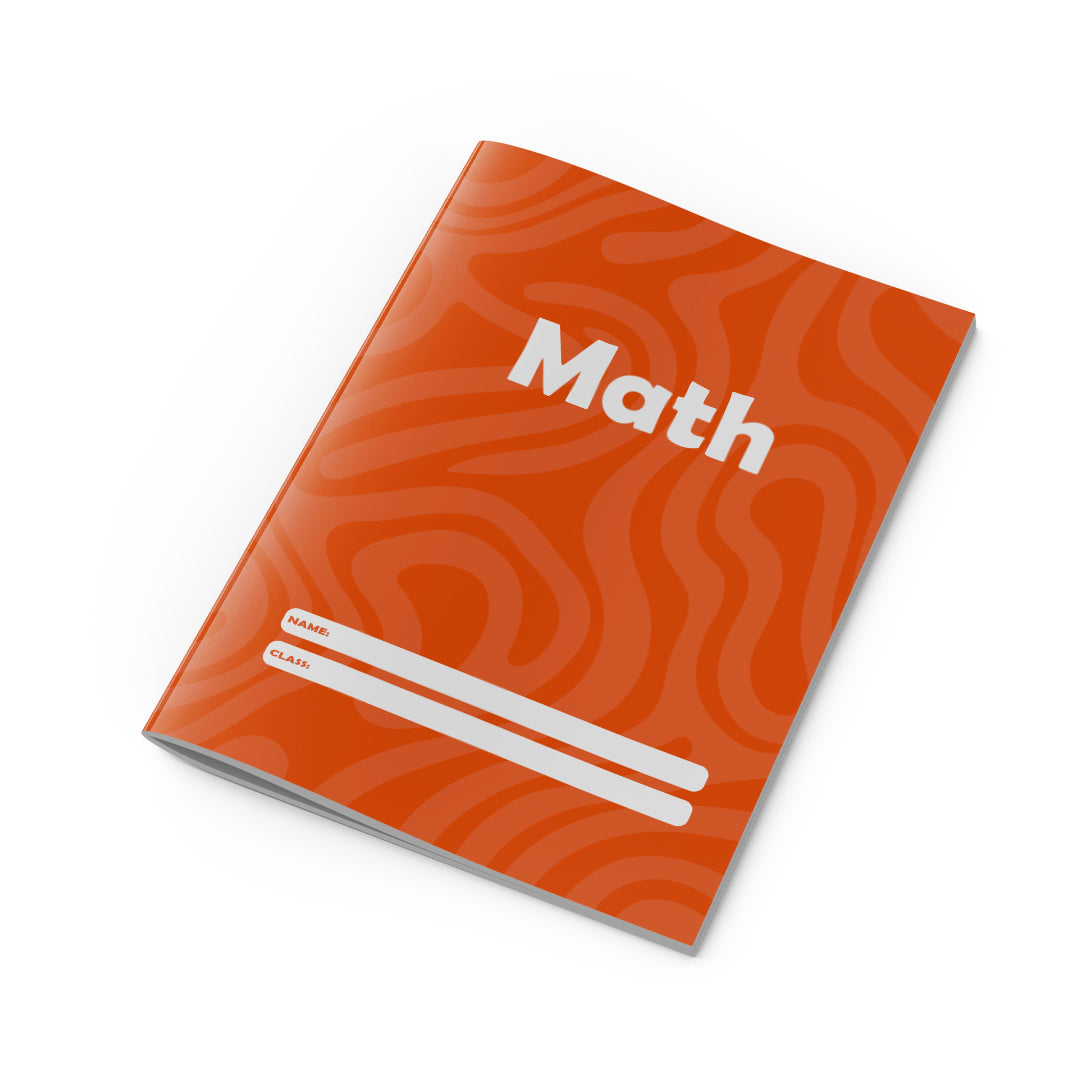 Math Copybook Orange-2