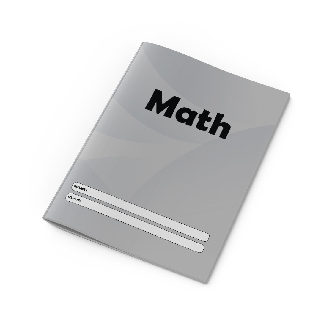 Math Copybook Gray-1