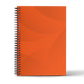Orange Basic Wired Notebook