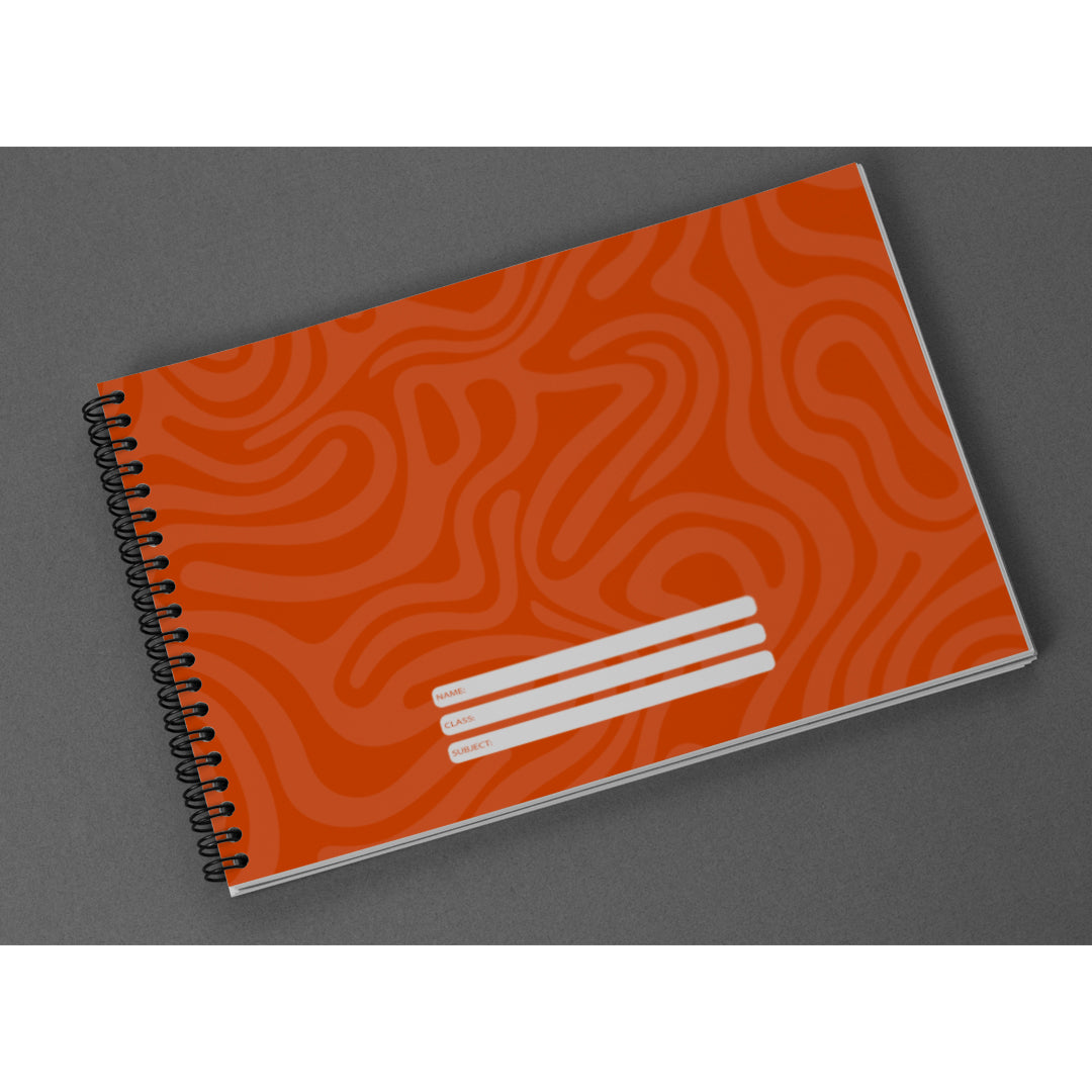 Orange Sketchbook -2