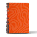 Orange Creative Wired Notebook