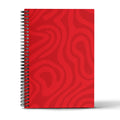 Red Creative Wired Notebook