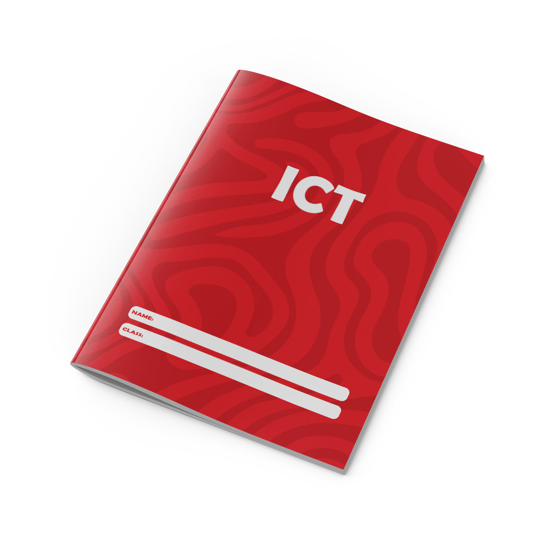 ICT Copybook Red-2
