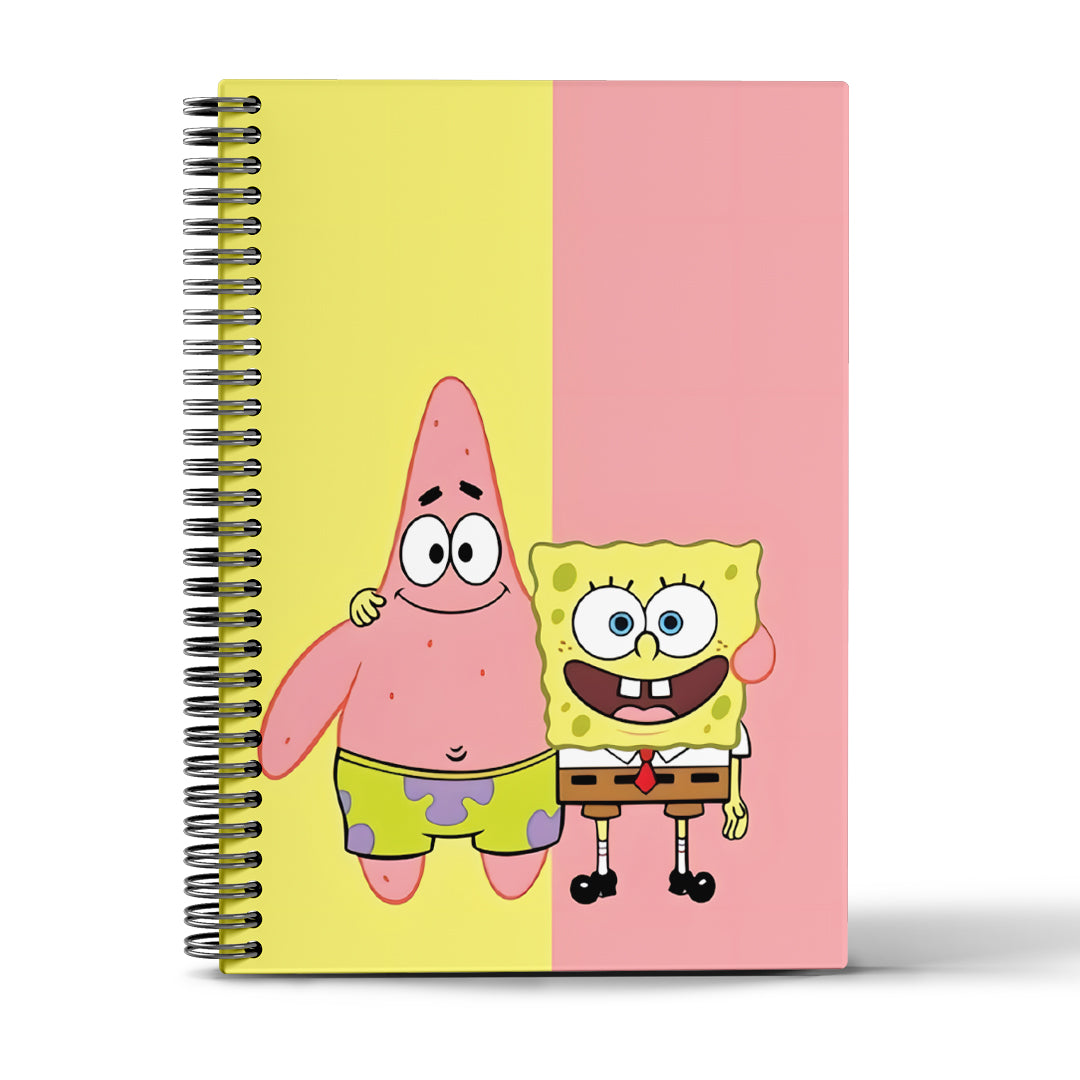 SpongeBob & Patrick Wired Notebook