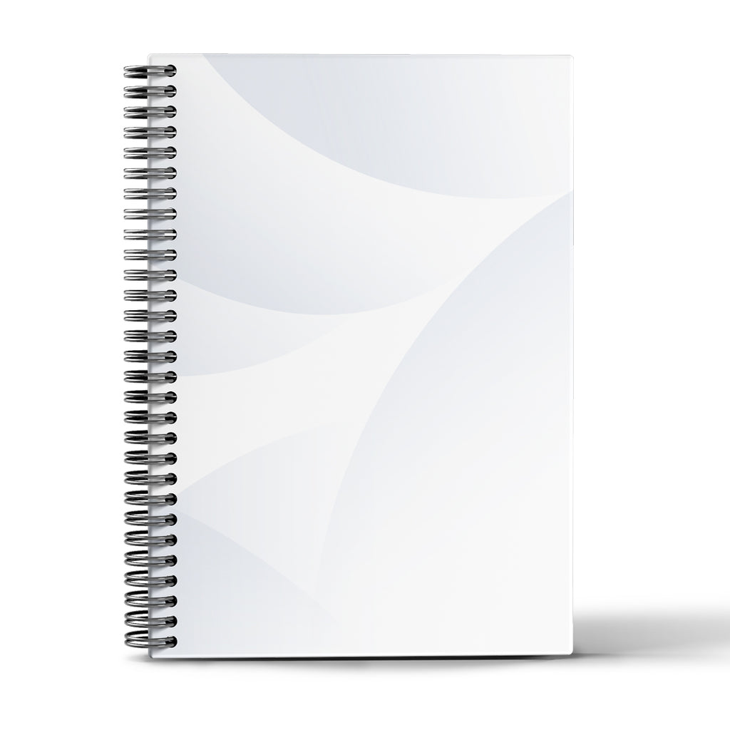 White Basic Wired Notebook