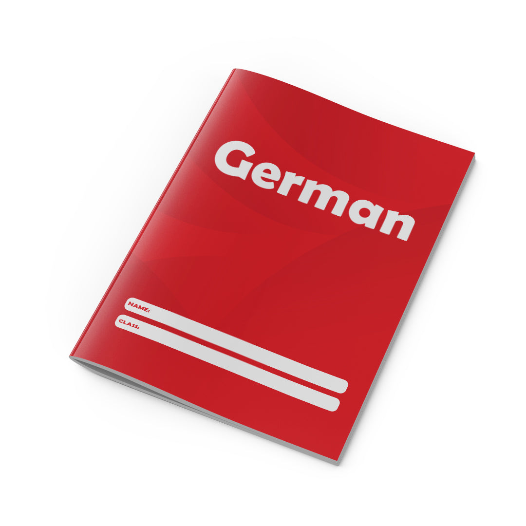 German Copybook Red-1