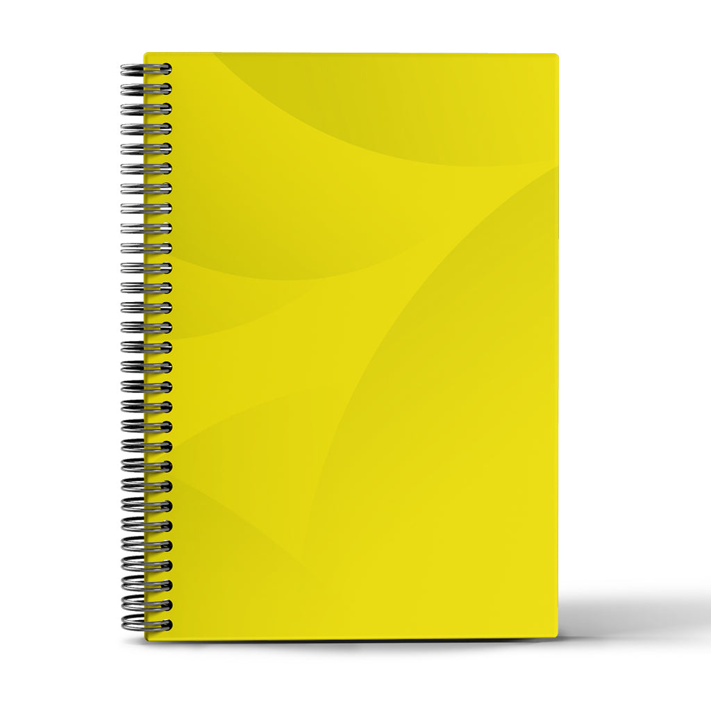 Yellow Basic Wired Notebook