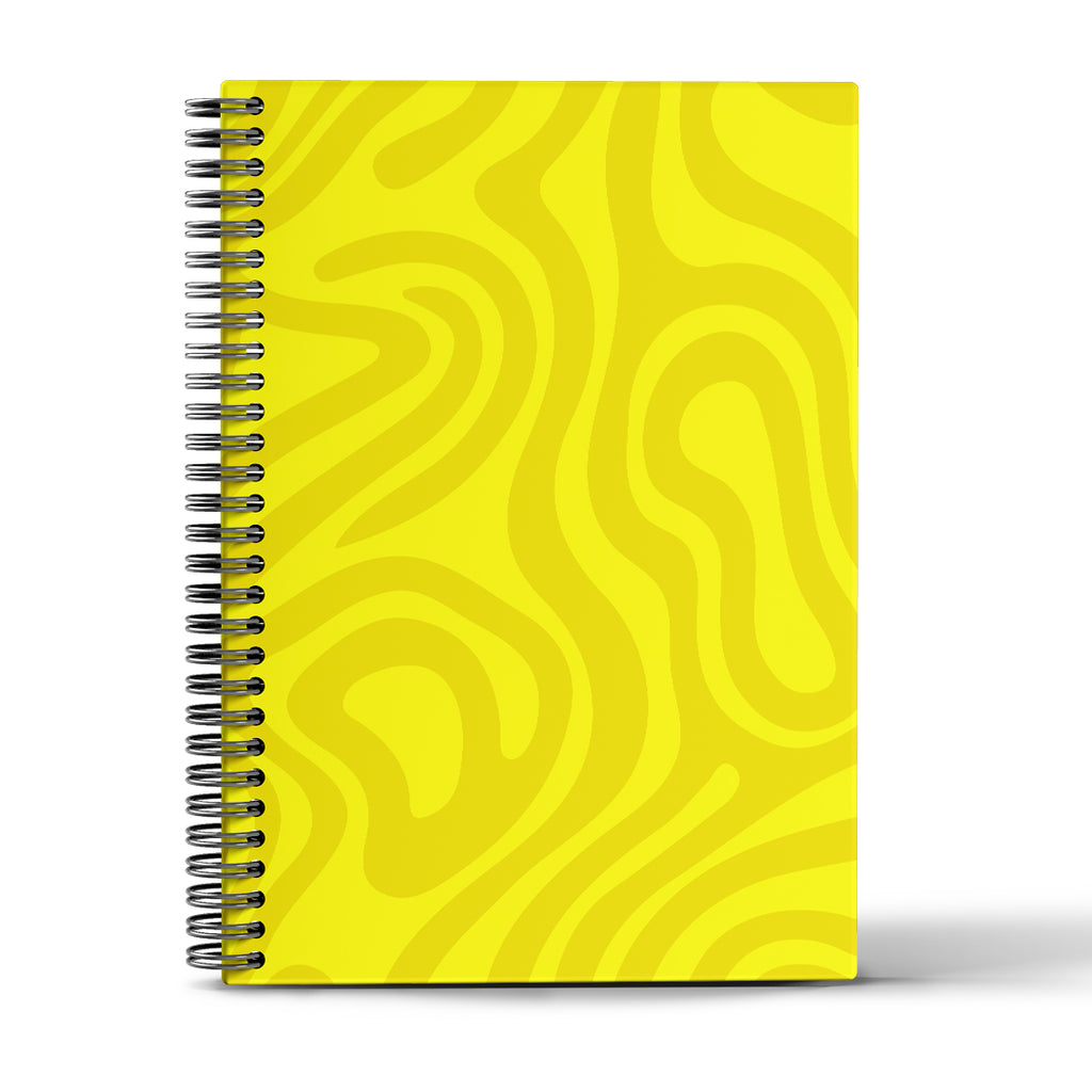 Yellow Creative Wired Notebook