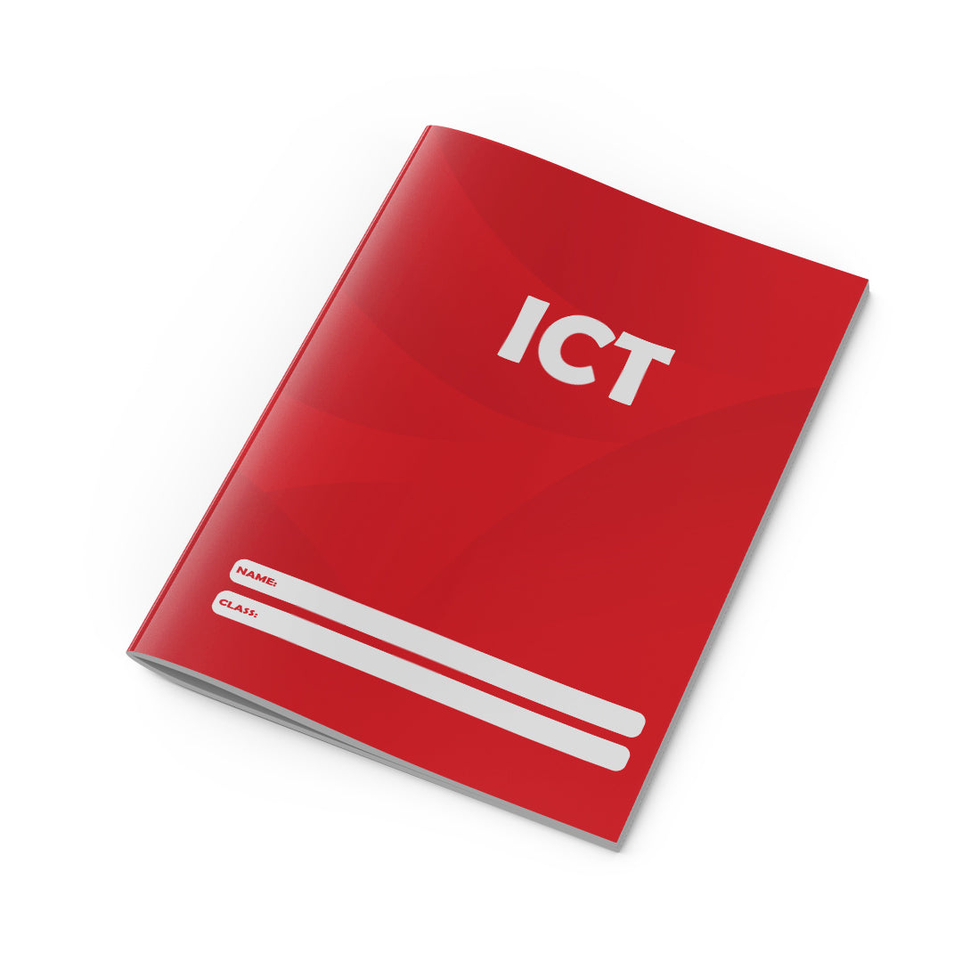 ICT Copybook Red-1