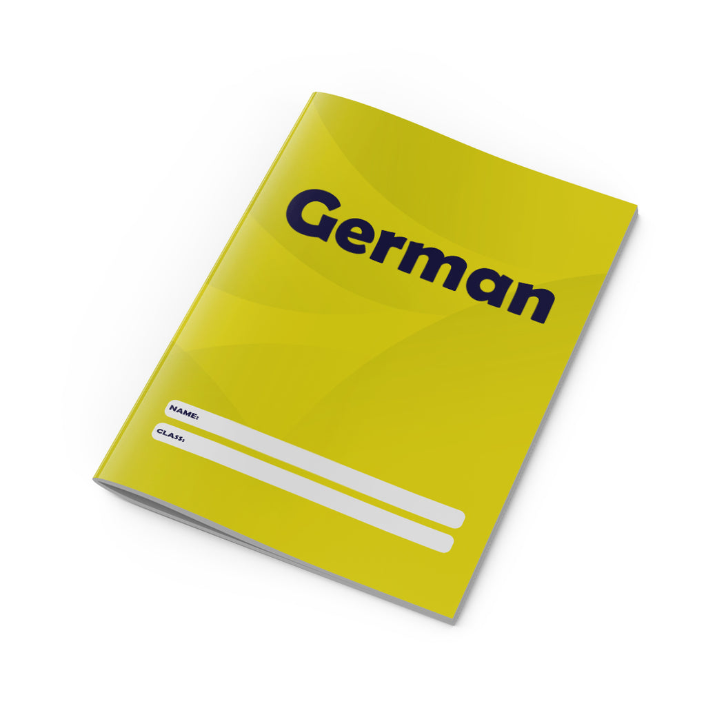 German Copybook Yellow-1