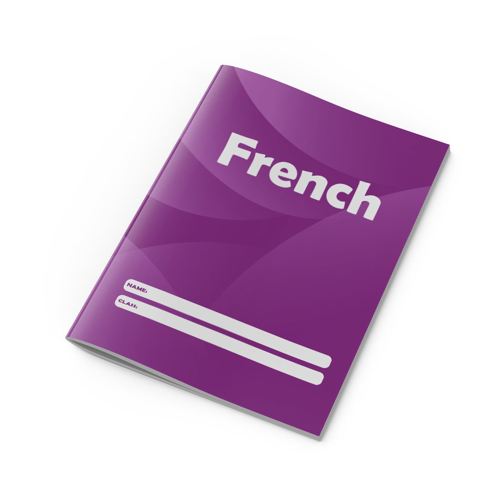 French Copybook Purple-1